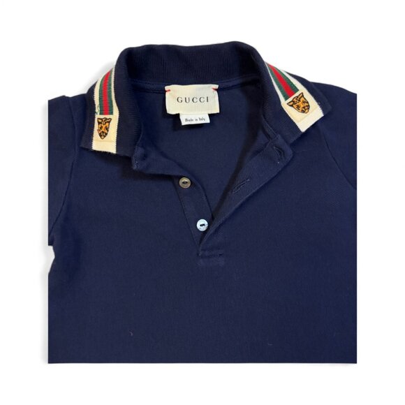 Gucci Navy Baby Onsie - Picture 2 of 5